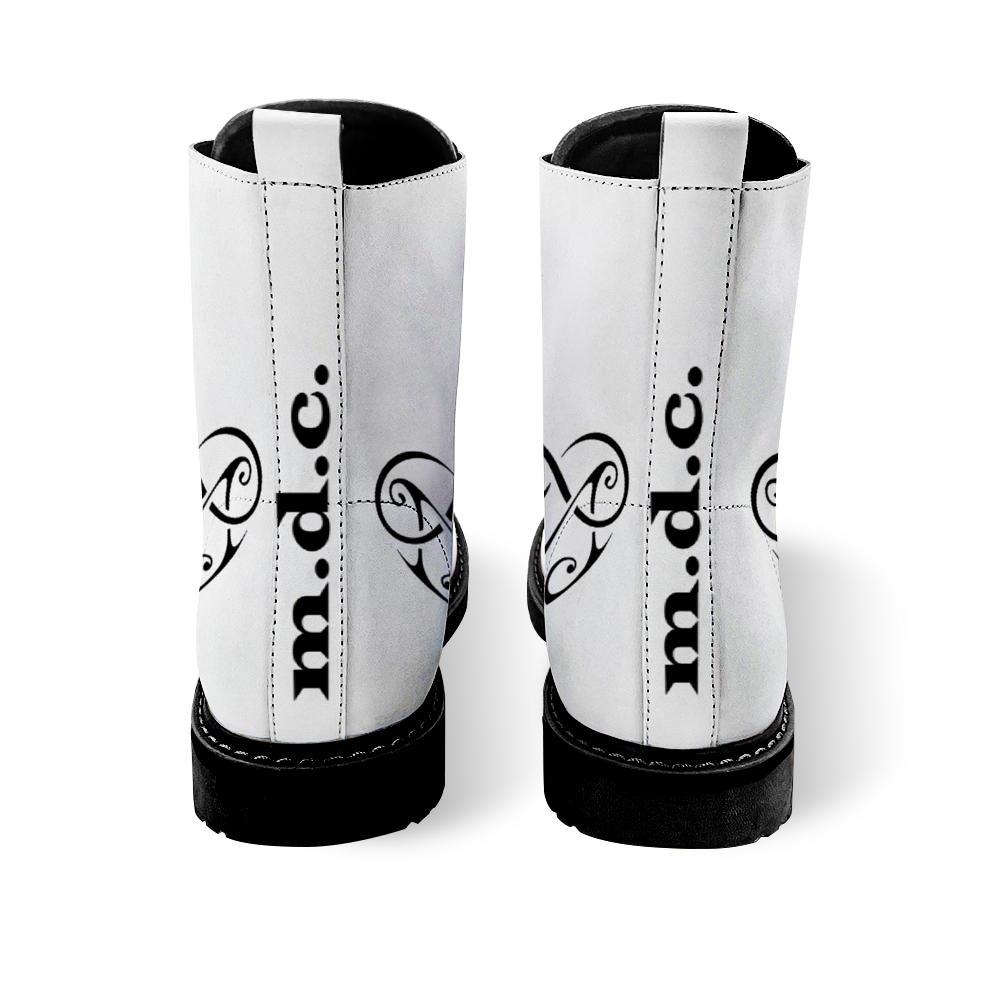 Custom Round Toe Boots Fashion Unisex All Over Print Shoes